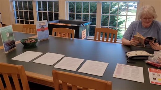 Stop by to participate in our Read-In. Now until 7 pm. Quietly read a banned book and complete a postcard to a representative encouraging them to support the freedom to read, and we will mail it for you. #lititzpubliclibrary #librarylife📚 #librarylove #bannedbooks #bannedbookweek | Lititz Public Library