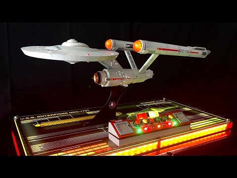 USS Enterprise 1701 Revell 1:600 scale Full Build Part 2