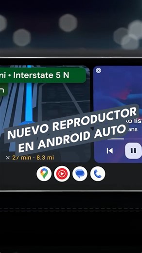 Isa Marcial on Instagram: "¡Por fin! Google estrena nuevo diseño en Android Auto para todos #isamarcial #elrecuento #noticias #google #androidauto"