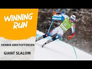 Henrik Kristoffersen takes first GS win since 2022 | FIS Alpine World Cup 24-25