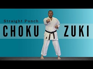 Beginner Karate Punch Choku zuki