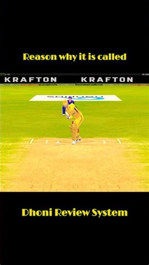 Dhoni Review System | ​⁠‪@RealCricket‬ #shorts #short #cricket #dhoni