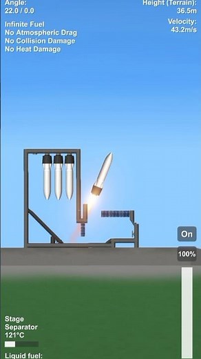 missile base space flight simulator #shorts #youtubeshorts #shortvideo #spaceflightsimulator #sfs