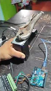 video funcionamiento del motor a pasos con arduino uno