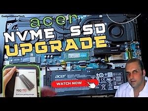 🛠Acer Nitro 5 Disassembly Install NVMe SSD Samsung Magician Firmware Update and Clone