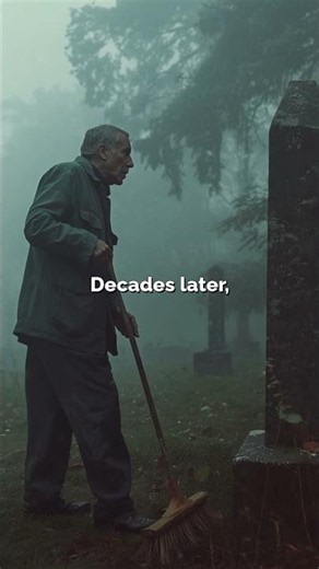 The Ghost in Blue Still Haunts This Cemetery... 😨 #shorts