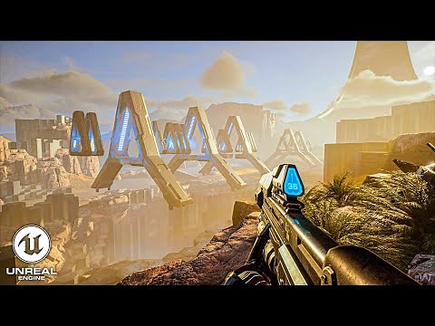 HALO INFINITE in Unreal Engine 5 | Ultra Realistic Gameplay 4K