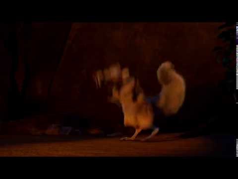 SCRAT EATS HIS ACORN! - ICE AGE