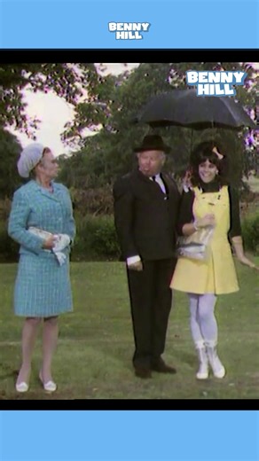 Benny Hill - always a gentleman! 😜🫡 Stay tuned for more classic comedy clips here at the only OFFICIAL Benny Hill Facebook page! #bennyhill #classiccomedy #ClassicTV | Benny Hill TV