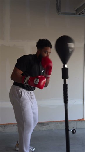An usually warm winter day made for a good garage training session #boxing #mma #combatsports