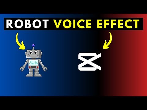 Robot Voice Effect in CapCut for Windows PC - Make your Voice Sound like a Robot in CapCut