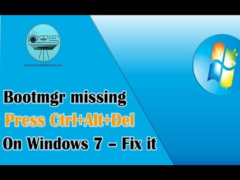 Bootmgr Is Missing Press Ctrl+Alt+Del To Restart Windows 7 - Fix it | Latest Windows Secrets