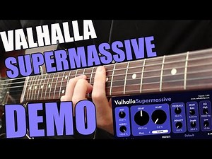 Valhalla - Supermassive - Delay+Reverb Demo (Free Ambient Plugin!!)
