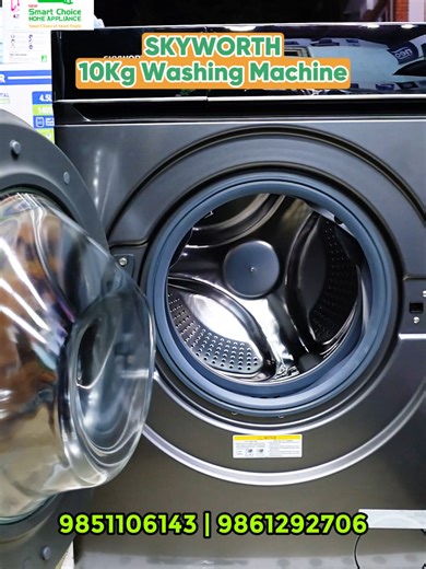 नेपालमा पहिलो स्मार्ट Washing machine अनुभव!✨ Bachha dekhi briddha samma, touch garera chaluna milne Skyworth Smart Washing Machine – Big Drum, Smart Inverter Motor, 10 Barsa Motor Warranty! 😀 🏠 Thulo blanket dhuna bahira janai pardaina – gharmai dhunu hos, sajilo ra smart way ma. 🎁 Bumper Offer Gift Hamper! 🚚 Nepal bhari delivery after-sales service also avaliable For more information : 📍Sukedhara, kathamandu 📞 9851106143 | 9861292706