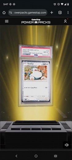 GameStop power pack Pokemon cards #tcg #psa #pokemon