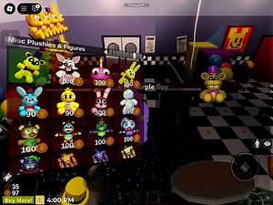 How to get fredbear plush in Fnaf tprr