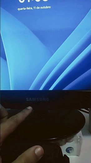 Samsung Monitor Message "Check cable signal" #monitor #samsung #pc #vga #hdmi #video