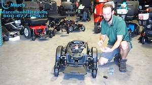 Evo 614HD by Pride Mobility Products Corp. - How to Unbox and Assemble https://marcsmobility.com/jazzy-evo-614hd-power-wheelchair-new.html To see all our YouTube Product reviews, troubleshooting and how to videos click here: https://www.youtube.com/channel/UC2abrcPVUnTzWyWOBVY6m3g?sub_confirmation=1 | Marc's Mobility LLC