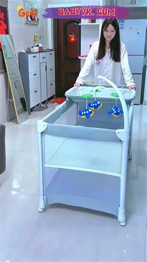Foldable Baby Cot Bed: Create a Cozy Sleeping Space Anywhere #BabyBed #BabyCrib