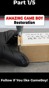 35K views · 212 reactions | Vintage Gameboy Restoration | Tysy TUBE | Facebook