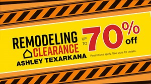 363 reactions · 62 shares | Ashley Texarkana's REMODELING CLEARANCE SALE is here, and it's BIGGER than ever! Up to a MASSIVE 70% OFF on incredible pieces to elevate your home's style! Whether you're revamping your living room or upgrading your dining area, we've got you covered! Hurry in NOW to save BIG on your dream home makeover! Don't miss out! #AshleyFurniture #RemodelingSale #bigsavings | Ashley- Texarkana, TX | Facebook