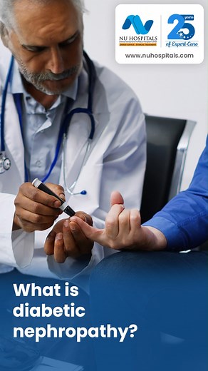 14 reactions |  Explore the ins and outs of diabetic nephropathy with Dr. Aashish S, Consultant Nephrologist at NU Hospitals. Gain essential insights into this diabetes-related kidney complication, from its causes to preventive measures. 喙 Don't miss this informative session to safeguard your kidney health! #DiabeticNephropathy #NUHospitals | NU Hospitals | Facebook