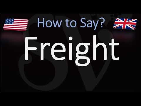 How to Pronounce Freight? (CORRECTLY)