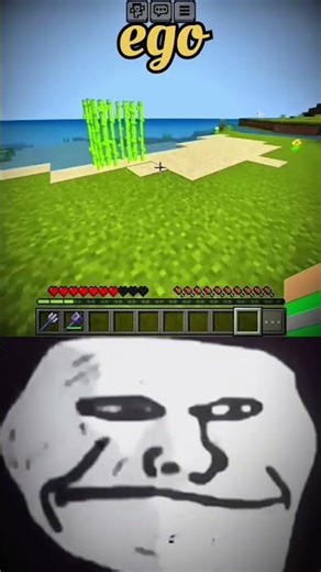 Minecraft ka player ka ego hua hurt ☠️#minecraft #smarty Pi#shorts