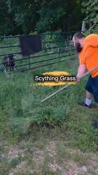 Scything Grass