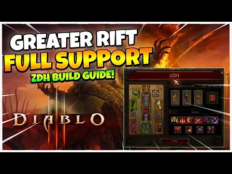 Diablo 3 FULL SUPPORT zDH Build Guide Season 28!
