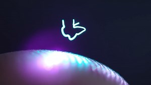 This hologram "dances" on your fingertips