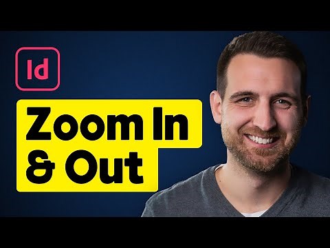 How to Zoom In & Out in InDesign