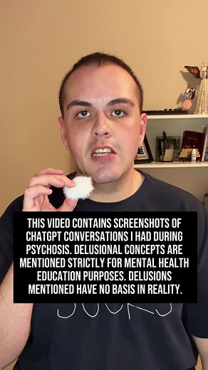 Educational Purposes Only. This video contains screenshots of Ai chatbot conversations I had during psychosis. Delusional concepts are mentioned strictly for mental health education purposes. Delusions mentioned have NO basis in reality. #psychosis #mentalhealth #education #chatgpt #ai