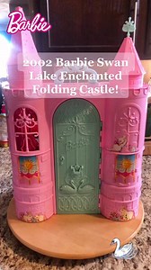 Remember this one? 2002 Barbie Swan Lake Folding Castle Playset🦢🦢🦢#nostalgia #pretendplay #barbie #barbiedoll #2000snostalgia #childhoodmemories | CPJ Collectibles