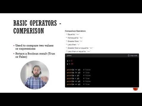 Arithmetic & Comparison Operators