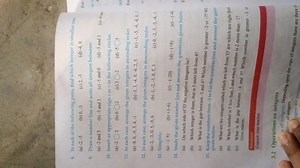 In each of the following pairs, find which integer is smaller o... | Filo