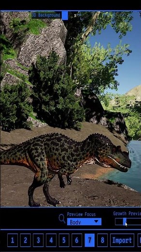 Ceratosaurus Custom Skin The Isle Evrima (Code in Description)