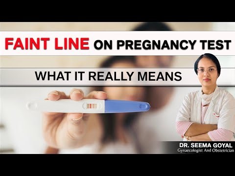 FAINT LINE On Pregnancy Test: What It Really Means