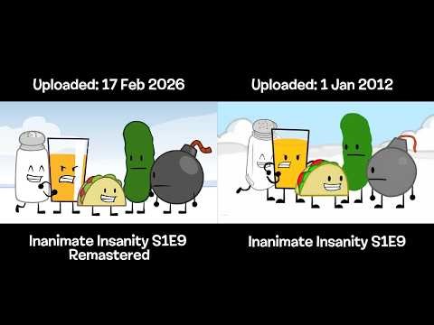 II S1E9 Original and Remastered Side by Side