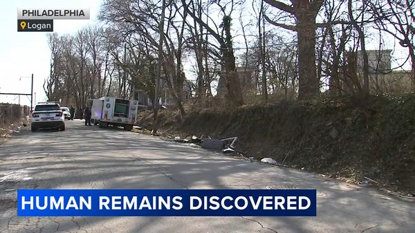 Human remains discovered in Philadelphia's Logan neighborhood