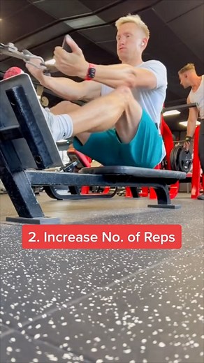 Progressive Overload explained. 1. Increase Weight, 2. Increase Reps, 3. Increase Frequency/Intensity/Tempo #Fitness #GymTok #FitTok #progressiveoverload #fitnessjourney #fyp #foryou #progression | Reevtok