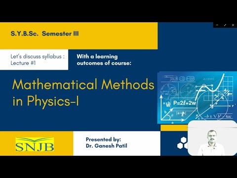 Mathematical Methods in Physics I