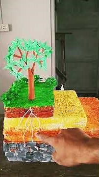 Model of soil profile | Various layers | Horizons and Compositions | Suitable for plantation | Roles