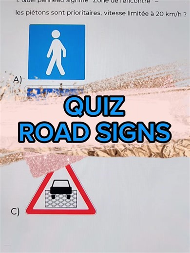 Peux-tu obtenir 5/5 au quiz routier ?