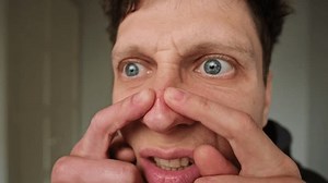 Extreme Close-up Man Shocked Angry Face Stock Footage Video (100% Royalty-free) 3760407397 | Shutterstock
