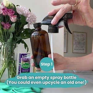 690 reactions · 94 shares | Make your own ready-to-use Zoflora disinfectant spray ✨ All you need is an empty spray bottle and your favourite Zoflora fragrance!  See all the ways you can use your Zoflora spray on our website. | Zoflora | Facebook