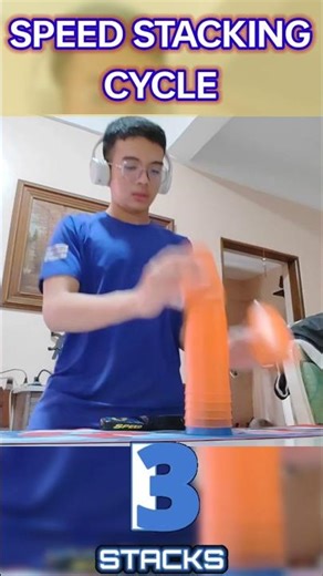 A Potential Fast Speed Stacking Cycle in 6.274 Seconds! #shorts