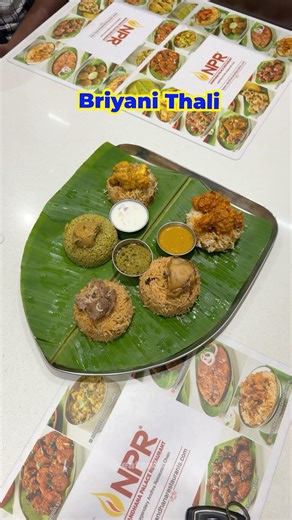 Biryani Thali 😍🔥 | 5 Types @ Just ₹444 #eatsoholic