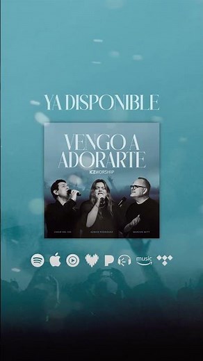 🎧 Ya puedes escuchar nuestro nuevo EP: Vengo a adorarte