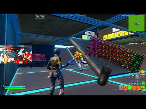 ⭐️Steelseries Apex Pro Mini ASMR Chill 🤩3V3V3 Go Goated 🎧 Satisfying Fortnite 360 FPS 4K⭐️